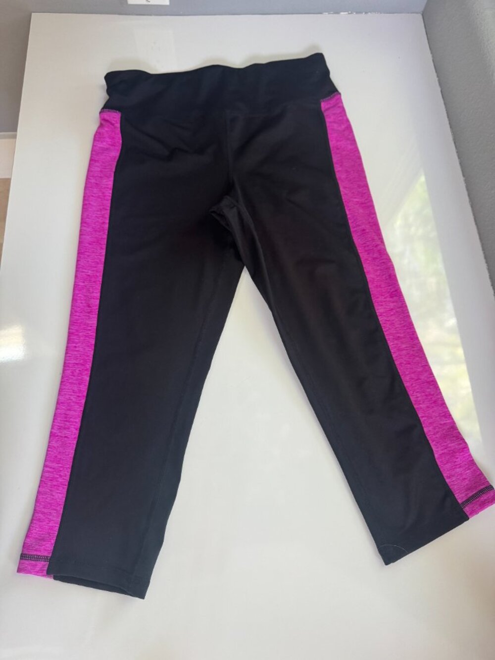 Workout Leggings with Stripe
